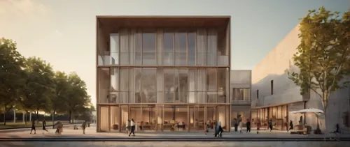 archidaily,glass facade,multistoreyed,kirrarchitecture,wooden facade,metal cladding,philharmonic hall,3d rendering,croydon facelift,åkirkeby,timber house,music conservatory,eco-construction,facade panels,crown render,new building,school design,arq,corten steel,glass facades