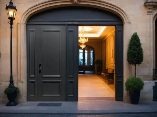 法式风格入口场景,enfilade,casa fuster hotel,entranceway,house entrance,entryway,blythswood,hotel de cluny,apthorp,front door,claridge,entranceways,main door,entryways,doorkeepers,entrances,claridges,doorway,h