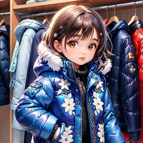 anime japanese clothing,winter clothes,kumiko,parka,winter clothing,snowsuit,Anime,Anime,General