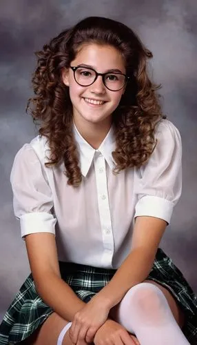 composites,senior photos,school skirt,schoolgirl,composite,with glasses,silver framed glasses,portrait background,first communion,lace round frames,school uniform,scholar,girl in a historic way,kids glasses,nerd,oval frame,reading glasses,glasses,academic,tartan,Photography,Artistic Photography,Artistic Photography 03