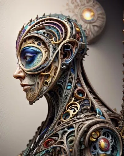 scrap sculpture,biomechanical,png sculpture,sculptor ed elliott,automaton,steampunk,artist's mannequin,fractalius,woman sculpture,allies sculpture,steel sculpture,bodypainting,masquerade,humanoid,sculptor,body painting,raven sculpture,wire sculpture,metal figure,kinetic art