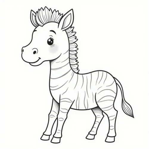 zonkey,skillicorn,quagga,equidae,line art animal,a horse,Conceptual Art,Daily,Daily 15