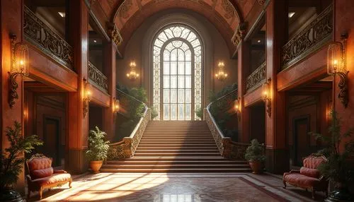 hallway,entrance hall,staircase,atriums,entranceways,ornate room,corridors,sanctuary,cochere,dandelion hall,entranceway,theed,hall,radiosity,hall of the fallen,doorways,entryway,anteroom,sanctum,interiors,Photography,General,Realistic