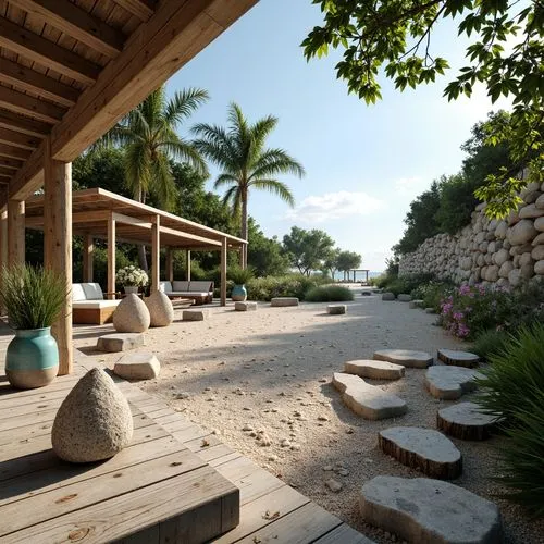 mustique,tulum,mayakoba,holiday villa,beachfront,amanresorts,palmilla,patios,verandah,tropical house,wooden decking,patio,verandahs,verandas,outdoor furniture,wood and beach,thatch umbrellas,breezeway,beach resort,beach house