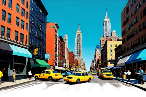 burchfield,david bates,cartoon video game background,freewheelin,gangloff,chrysler building,city scape,cityscapes,new york taxi,manhattan,newyork,feitelson,new york,macniven,cool pop art,background vector,big apple,feininger,new york streets,nyclu,Photography,Fashion Photography,Fashion Photography 15