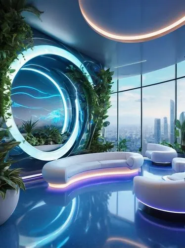 futuristic landscape,sky space concept,ufo interior,aqua studio,futuristic art museum,futuristic architecture,spaceship interior,electrohome,futuristic,modern office,modern decor,silico,arcology,virtual landscape,sky apartment,cybercity,3d background,interior modern design,3d rendering,cyberport,Illustration,Retro,Retro 13