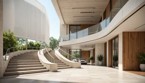 seidler,champalimaud,technion,3d rendering,segerstrom,breezeway,associati,outside staircase,atriums,landscape design sydney,walkway,renderings,masdar,lovemark,revit,phototherapeutics,staircases,balustrades,balustraded,archidaily