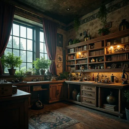 victorian kitchen,vintage kitchen,apothecary,kitchen,kitchen interior,the kitchen,kitchens,kitchen design,tile kitchen,pantry,big kitchen,kitchen shop,cabinetry,chefs kitchen,cocina,dark cabinetry,cabinets,apothecaries,herbology,inglenook