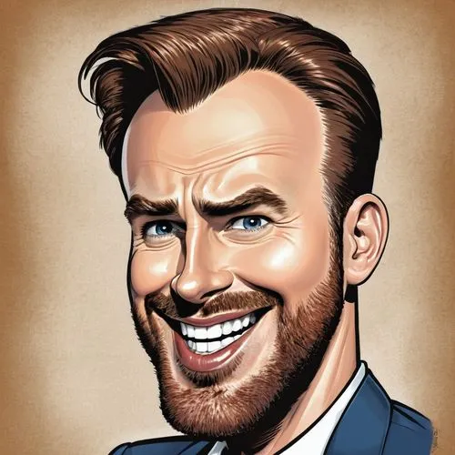 chris evans,caricaturist,caricature,lokportrait,cartoon doctor,custom portrait,steve rogers,pompadour,portrait background,speech icon,linkedin icon,gentleman icons,grand duke of europe,retro 1950's clip art,film actor,thorin,vector illustration,lincoln blackwood,cartoon character,man portraits,Illustration,Abstract Fantasy,Abstract Fantasy 23