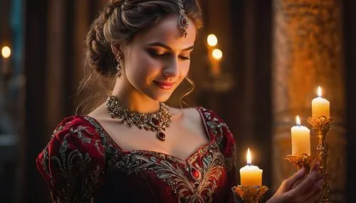 noblewoman,lucrezia,romantic portrait,candlelit,milady,principessa,candlelights,morgause,noblewomen,gitana,romantic look,petrova,candlelight,belle,celtic queen,knightley,demelza,candlemaker,juliet,vasilisa,Photography,General,Fantasy