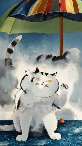 rain cats and dogs,cumulus,cumulus nimbus,raincloud,rain stoppers,brolly,my neighbor totoro,cartoon cat,summer umbrella,cat cartoon,thunderstorm mood,beach umbrella,weather forecast,wetterhoun,catastrophe,cumulonimbus,cat paw mist,parasols,tea party cat,sea storm