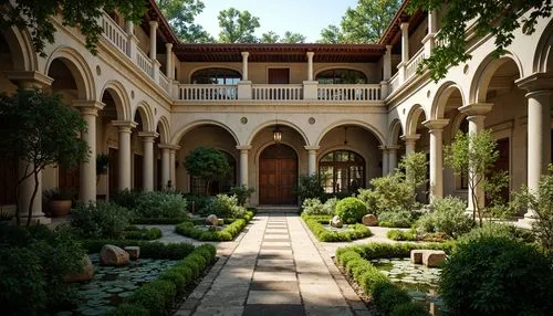 courtyards,inside courtyard,courtyard,monastery garden,filoli,cloister,persian architecture,patio,hacienda,mamounia,philbrook,pergola,orangery,alcazar,alcazar of seville,iranian architecture,caramoor,gardens,livadia,amanresorts