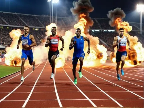 iaaf,usatf,preclassic,hurdlers,2016 olympics,the sports of the olympic,decathletes,asafa,olympic games,sprinters,athletics,steeplechasers,flamethrowers,rudisha,kipkemboi,hurdles,olympic summer games,semifinal,semenya,frontrunners,Photography,General,Realistic