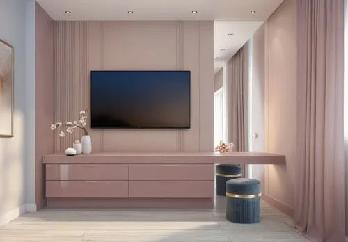 modern minimalist bathroom,luxury bathroom,gold-pink earthy colors,dressing table,credenza,vanities,beauty room,modern room,gaggenau,tv cabinet,danish room,interior design,3d rendering,fromental,cabinetry,opaline,dusky pink,modern decor,rovere,highboard,Photography,General,Realistic