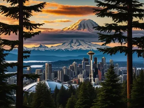 cascadia,rainier,ranier,sealth,mount hood,mount rainier,seattle,mt rainier,artthielseattle,mountlake,mt hood,cascadian,tahoma,space needle,cascade mountains,seattleite,northwest,seattleites,seattlepolitics,estacada,Illustration,Black and White,Black and White 09