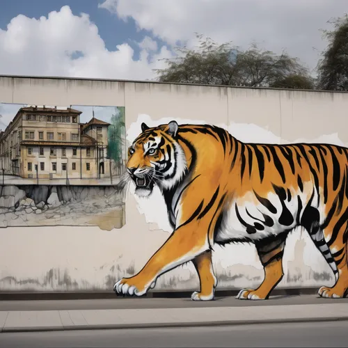 tigers,bengal tiger,a tiger,tiger,siberian tiger,graffiti art,zoo pilsen,asian tiger,amurtiger,urban art,bengal,urban street art,streetart,street art,tigerle,type royal tiger,tiger png,royal tiger,blue tiger,zoo schönbrunn,Art,Artistic Painting,Artistic Painting 01