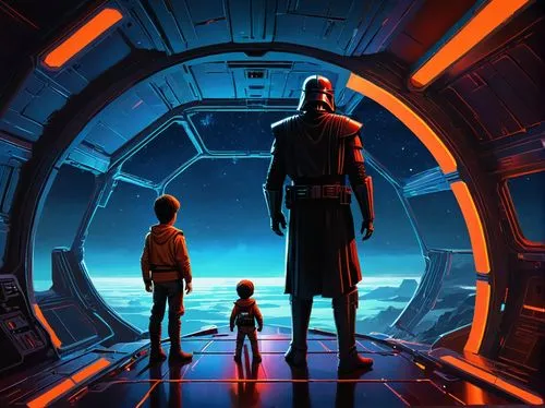 sci fiction illustration,coruscant,guardians,lyoko,father and son,homeworld,zathura,guardians of the galaxy,futuregen,sci - fi,futuristic,dad and son,filoni,sci fi,tron,ventress,coruscating,father and daughter,revan,sentinels,Conceptual Art,Sci-Fi,Sci-Fi 12