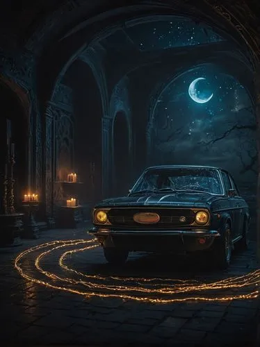 moon car,dodge challenger,jensen interceptor,ferrari daytona,ghost car,ghost car rally,yenko camaro,camaro,dodge dart,dodge charger,lamborghini espada,retro car,ferrari 250 gt drogo,chevrolet opala,3d car wallpaper,chevrolet impala,dodge la femme,plymouth barracuda,chevrolet chevelle,mazda,Photography,General,Fantasy