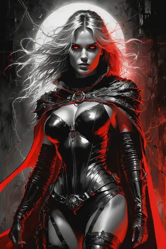 scarlet witch,black widow,red super hero,red,evil woman,super heroine,goddess of justice,red cape,vampire woman,captain marvel,femme fatale,darth talon,fantasy woman,red hood,harley,huntress,solar,red chief,superhero background,black cat,Photography,Artistic Photography,Artistic Photography 09