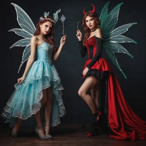 angel and devil,evil fairy,fairytale characters,fairies,butterfly dolls,vintage fairies,burlesques,damsels,angels of the apocalypse,vampyres,devils,enchanters,fairy tale character,angels,yulan,bewitches,faery,cosplay image,changelings,sorceresses,Photography,Documentary Photography,Documentary Photography 24