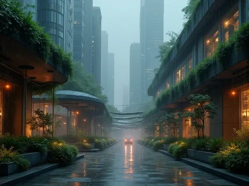 guangzhou,shanghai,rainy,makati,azabu,singapore,taikoo,evening atmosphere,kowloon,bahru,atmospheres,chengdu,cloudstreet,rainstorm,downpour,rainy day,rainfall,walking in the rain,hanoi,chongqing,Photography,General,Realistic