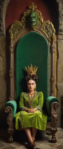 miss circassian,rebana,javanese,orientalism,balinese,throne,asian costume,iranian nowruz,anahata,the enchantress,headdress,celtic queen,girl in a historic way,girl in a wreath,indonesian women,headpiece,gamelan,nowruz,the throne,sulawesi,Art,Artistic Painting,Artistic Painting 31