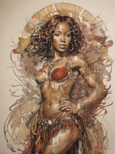 warrior woman,polynesian girl,moana,african art,african american woman,african woman,female warrior,celtic queen,polynesian,voodoo woman,fantasy art,wonderwoman,fantasy woman,black woman,african culture,beautiful african american women,the enchantress,indigenous painting,zodiac sign libra,boho art,Illustration,Realistic Fantasy,Realistic Fantasy 21