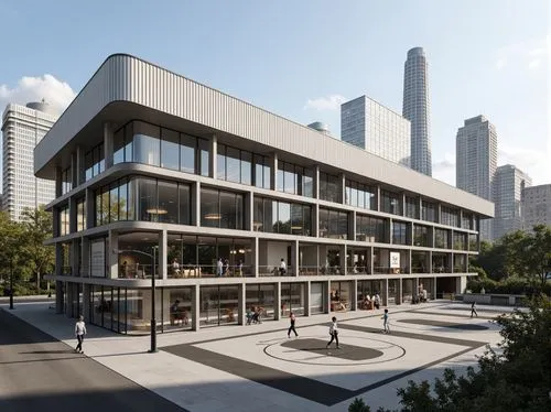 renderings,new building,gensler,europan,damrosch,nbbj,office buildings,bobst,school design,staatsbibliothek,julliard,revit,loyola,safdie,architekten,reclad,redevelopment,robarts,barangaroo,newbuilding