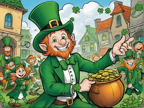 Create a lighthearted story where leprechauns grant wishes on St. Paddy's day.,happy st patrick's day,leprechaun,saint patrick's day,saint patrick,st patrick's day,st patrick day,st patrick's day icon