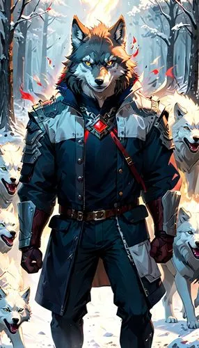 tervuren,nordic bear,wolf bob,fox hunting,furta,siberian,west siberian laika,the fur red,wolf,fox,game illustration,wolf hunting,fur clothing,inari,wolves,nordic christmas,winter festival,tartarstan,howling wolf,east siberian laika,Anime,Anime,General