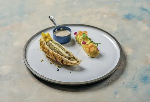 food styling,whitebait,rajas con crema,fried aubergine,grilled mussels,danish blue cheese,rillettes,canapé,soft-shell crab,herring roll,small plate,cicchetti,olivier salad,dorset blue vinney cheese,so