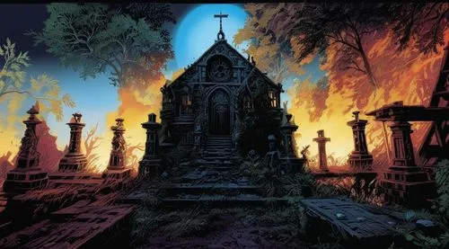 corben,wrightson,necropolis,haunted cathedral,deodato,sepulcher,graveyards,stargrave,sematary,castlevania,cemetry,graveyard,old graveyard,sepulchre,mignola,cirith,cemetary,sepulchral,avantasia,witch h