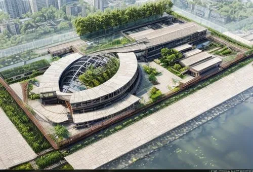 architecture, realism, vegetation, glass,chongqing,shenzhen vocational college,hongdan center,tianjin,heart of love river in kaohsiung,suzhou,artificial island,zhengzhou,autostadt wolfsburg,nanjing,wu