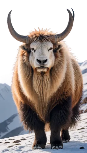 yak,muskox,gnu,highland cow,baby yak,ox,yak cub,ram,mountain sheep,alpine cow,bison,mountain cow,mouflon,scottish highland cow,dwarf sheep,tundra,mountain goat,lama,fur bee,elk,Conceptual Art,Daily,Daily 25