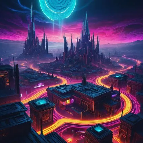 futuristic landscape,fantasy city,cityscape,metropolis,ancient city,colorful city,cyberpunk,fantasy landscape,city cities,sci fiction illustration,vast,city skyline,fantasy world,alien world,cg artwork,city in flames,destroyed city,world digital painting,cities,city panorama,Art,Classical Oil Painting,Classical Oil Painting 19