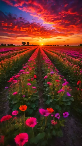 flower field,field of flowers,blooming field,flowers field,blanket of flowers,flower in sunset,splendor of flowers,sea of flowers,poppy fields,splendid colors,flowerful desert,colorful flowers,poppy field,cosmos field,field of poppies,landscapes beautiful,beautiful landscape,flower carpet,tulips field,tulip field,Photography,General,Fantasy