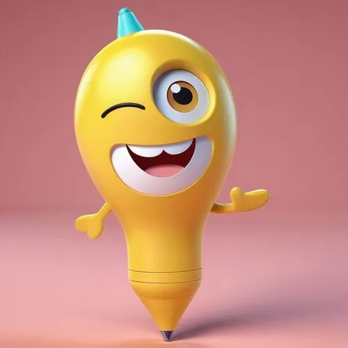 dancing dave minion,cute cartoon character,minimo,sunndi,banane,3d model,Unique,3D,3D Character