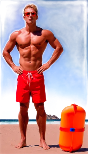 lifeguard,beach background,physiques,beach toy,citrulline,body building,sand bucket,life guard,kazarian,beach defence,clenbuterol,aljaz,pudzianowski,mizanin,trenbolone,bodybuilding,musclebound,fitness model,edge muscle,bodybuilder,Illustration,Realistic Fantasy,Realistic Fantasy 06