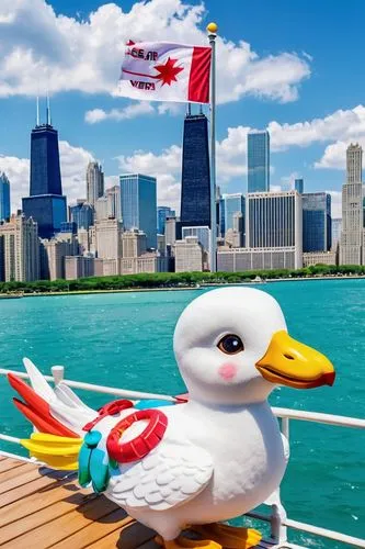 birds of chicago,navy pier,cayuga duck,seagull,chicago,chicagoan,american herring gull,canadian swans,quackwatch,red duck,toronto,shedd,schwan,seagulls,flugtag,chicagoland,seagulls flock,seagull flying,seagulls birds,duck on the water,Illustration,Japanese style,Japanese Style 02