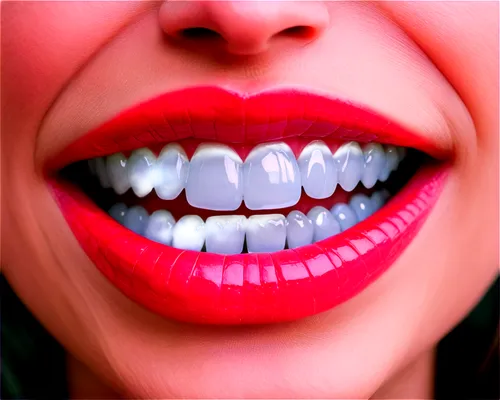 Teeth chattering, close-up, detailed mouth, lips pressed together, slight gap between teeth, frosty breath, icy atmosphere, soft focus, shallow depth of field, cinematic lighting, morning dew, cold to