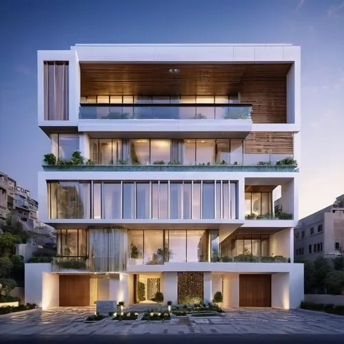 block balcony,modern architecture,apartment building,cubic house,an apartment,apartment block,apartments,condominium,residential,modern house,skyscapers,residential tower,wooden facade,residential house,residential building,glass facade,shared apartment,sky apartment,apartment house,appartment building,Photography,General,Realistic