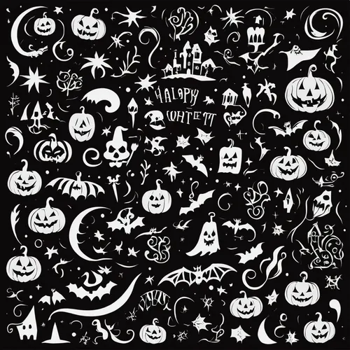 Design a spooky font perfect for Halloween-themed designs.,halloween paper,halloween background,halloween border,halloween wallpaper,halloween black cat,halloween icons,halloween illustration,hallowee