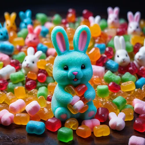 rainbow rabbit,easter rabbits,happy easter hunt,easter bunny,candy crush,gummybears,candies,easter background,candy,novelty sweets,gummi candy,easter theme,easter decoration,easter-colors,felted easter,candy boy,gummies,sugar candy,jelly babies,gumdrops,Photography,General,Fantasy