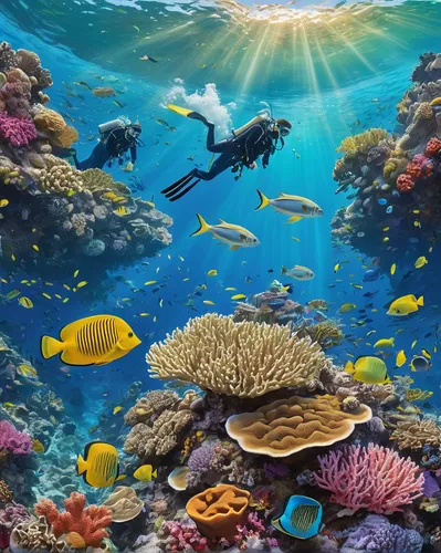 great barrier reef,coral reefs,coral reef,coral reef fish,underwater background,sea life underwater,underwater landscape,marine life,reef tank,aquarium decor,sea animals,underwater world,marine diversity,marine biology,scuba,aquatic animals,ocean underwater,aquarium fish feed,aquarium,aquatic life,Conceptual Art,Oil color,Oil Color 10