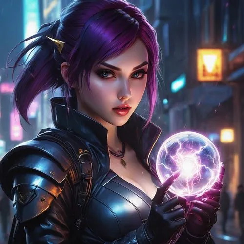 fiora,kaisa,katarina,maira,karai,vayne,varya,nyx,liliana,naela,malea,moira,chandra,skye,purple wallpaper,purpureum,vel,bellona,vi,kittani,Conceptual Art,Fantasy,Fantasy 03