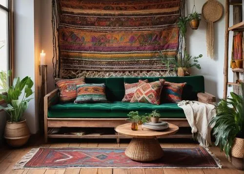 moroccan pattern,kilim,boho art style,bohemian art,boho,boho art,bohemian,anthropologie,sitting room,interior decor,scandinavian style,living room,persian norooz,rugs,kilims,tapestry,livingroom,boho background,bohemianism,daybed,Photography,Documentary Photography,Documentary Photography 07