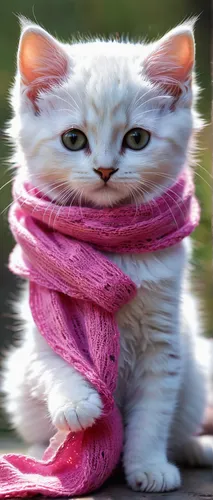 scarf animal,pink cat,scarf,cats angora,cat image,turkish angora,cute cat,funny cat,white cat,ragdoll,breed cat,doll cat,cat warrior,cat kawaii,animals play dress-up,birman,chinese pastoral cat,aegean cat,cat,beautiful bonnet,Conceptual Art,Fantasy,Fantasy 14