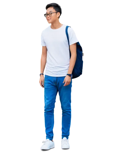 malaysia student,male model,blue background,jeans pattern,men clothes,long-sleeved t-shirt,jeans background,isolated t-shirt,white-collar worker,carpenter jeans,male poses for drawing,boys fashion,school clothes,school uniform,jeans pocket,a uniform,white background,boy model,khaki pants,smart look,Conceptual Art,Fantasy,Fantasy 19