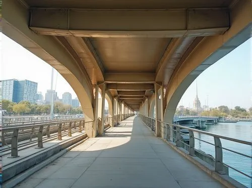 crossharbour,hakeim,han river,footbridge,overbridge,walkway,guideway,centerbridge,skybridge,bridgeway,soundbridge,bridge piers,road bridge,under the bridge,overbridges,underpasses,riverways,footbridges,bridgeview,standbridge,Photography,General,Realistic