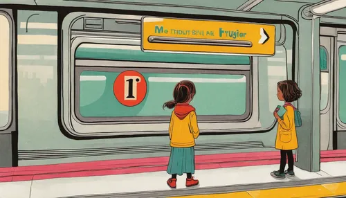 yellow line,south korea subway,korea subway,the girl at the station,subway system,skytrain,subway station,light rail,last train,sky train,train ride,public transportation,trains,train way,jr train,stations,long-distance train,light rail train,train,international trains,Illustration,American Style,American Style 08